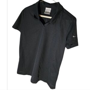 Nike Golf Dri-FIT Polo Shirt Medium Collar Athletic Athleisure Short Sleeve Top